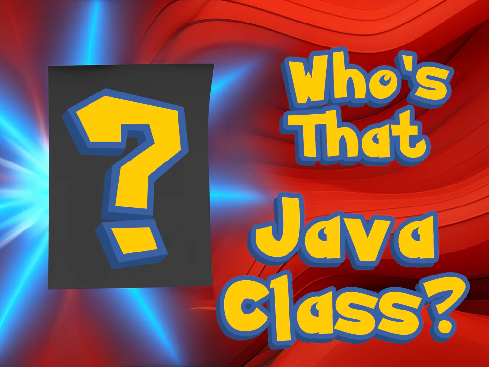 whos that java class
