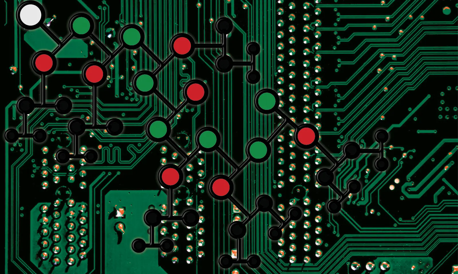 photo of a circuit board