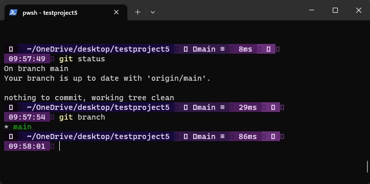 git-status-git-branch