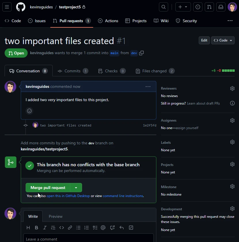 view-pull-request