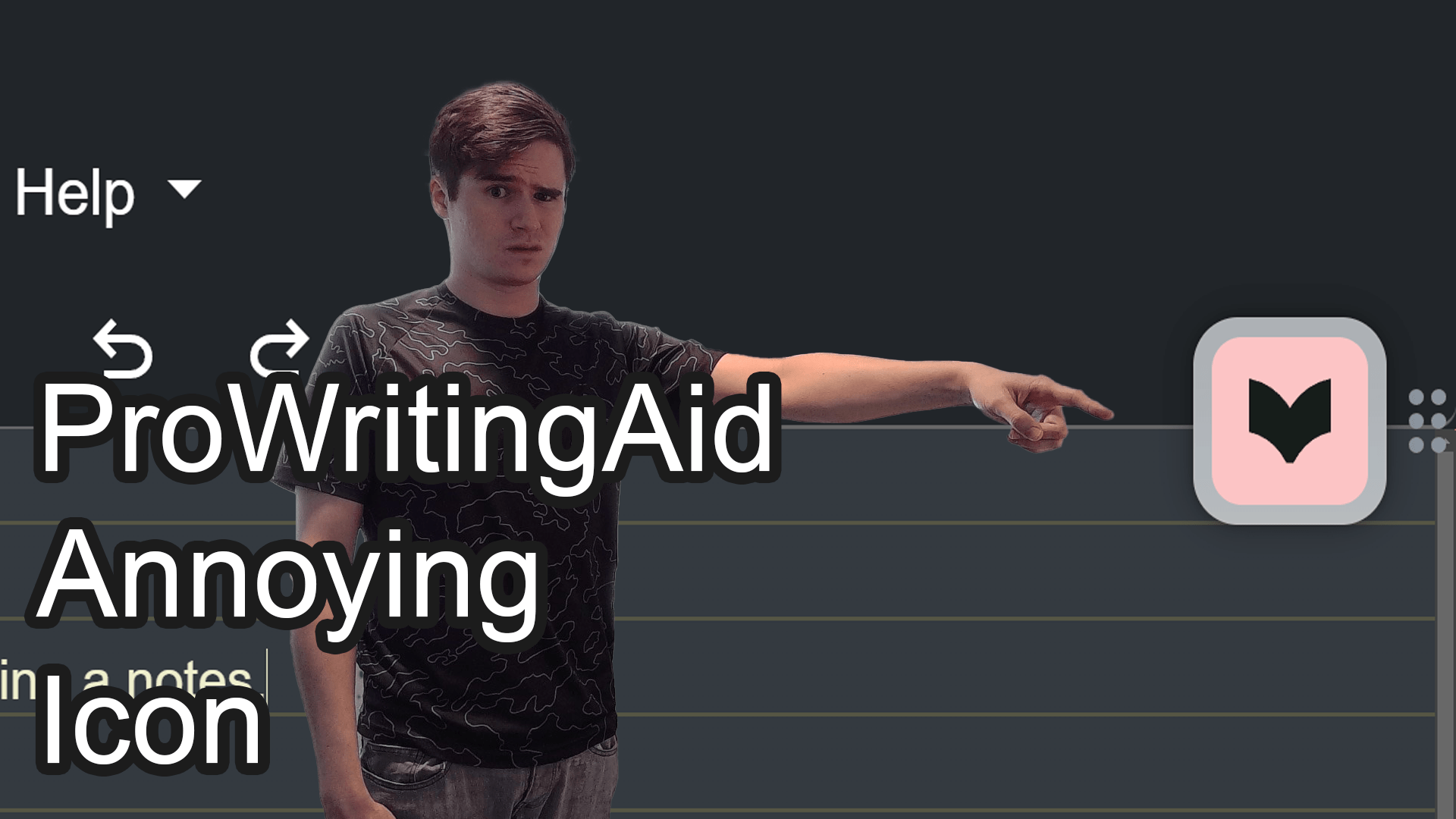 Hide ProWritingAid’s Annoying Floating Icon Widget
