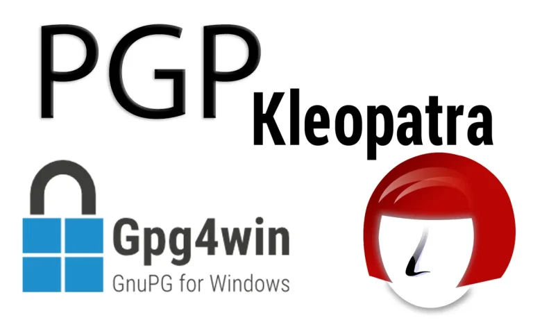 PGP Encryption with Kleopatra